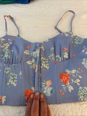 Zara Crop Top with Adjustable Straps